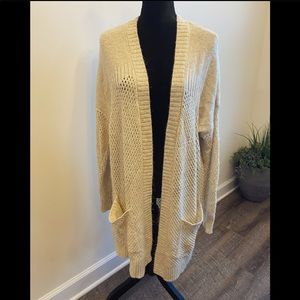 AE Tan Knit Cardigan